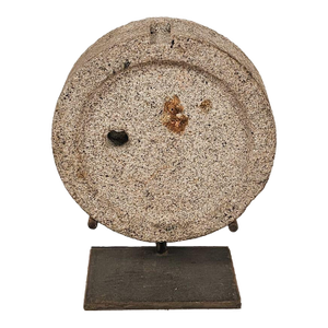 Granite Grinding Stone, China, 19th Century