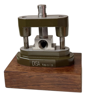 Mid-Century Modern Industrial Pillar Guided Toolmakers Cigar Cutter in Steel, 1960s