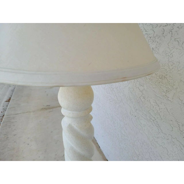 1970's Michael Taylor Style Architectural Spiral Floor Lamp For Sale - Image 10 of 10