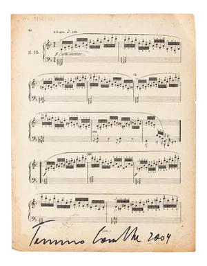 Musical Notes Mixed Media by Tommaso Cascella, 2009