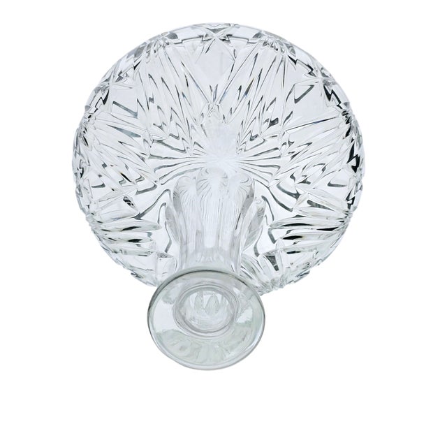 Baroque Marquis by Waterford Brookside Irish Cut Crystal Ship’s Captain Decanter For Sale - Image 3 of 12