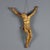 Carved and Lacquered Wooden Crucifix For Sale - Image 9 of 9