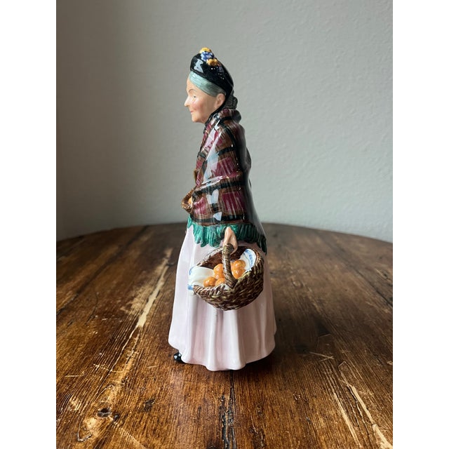 Mid 20th Century Mid 20th Century Royal Doulton Hn1759 "The Orange Lady" Figurine, Made in England For Sale - Image 5 of 7