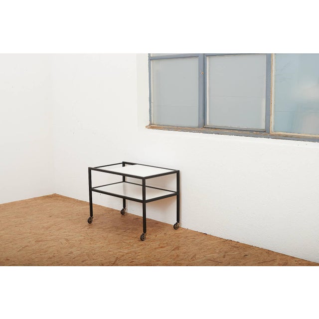 Vintage Bar Trolley by August Halder, 1959 For Sale - Image 11 of 13