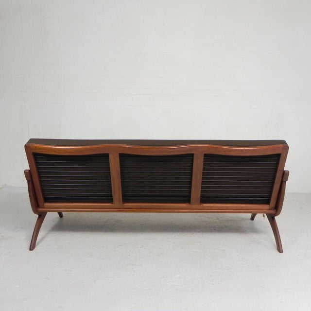 Teak Three-Seater Sofa from De Ster Geldermalsen, Gelderland, 1960s For Sale - Image 11 of 18