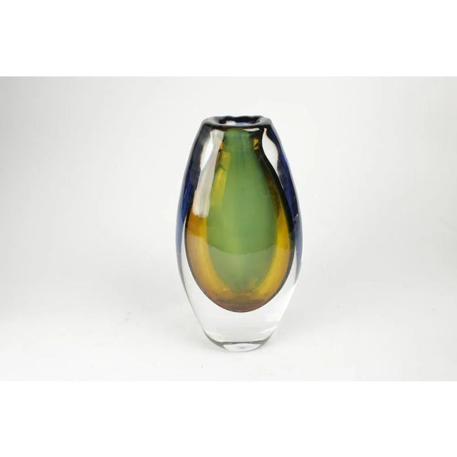 Kosta Vase by Vicke Lindstrand For Sale - Image 5 of 6