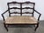 1960s French Country Natural Rush Bench For Sale - Image 4 of 9