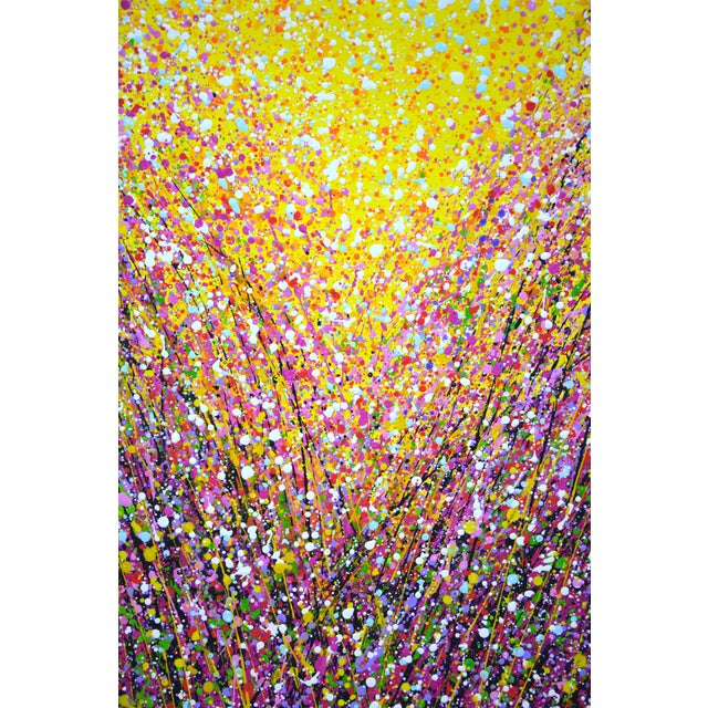 Pink Extravaganza 3.Modern Original Hand Painting. For Sale - Image 6 of 11