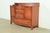 English Federal Cherry Wood Serpentine Front Sideboard Buffet by Morganton, Circa 1950s For Sale - Image 3 of 14