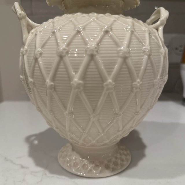 Ivory Late 20th Century Paris Royal Bird Canister With Lid For Sale - Image 8 of 12