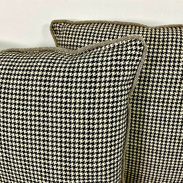 Late 20th Century Late 20th C. Contemporary Boho Chic After Ralph Lauren Menswear Plaid Decorative Pillows - A Pair For Sale - Image 5 of 7