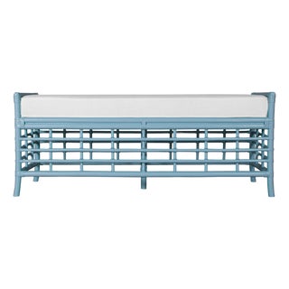 Luna Bench - Pool Blue For Sale