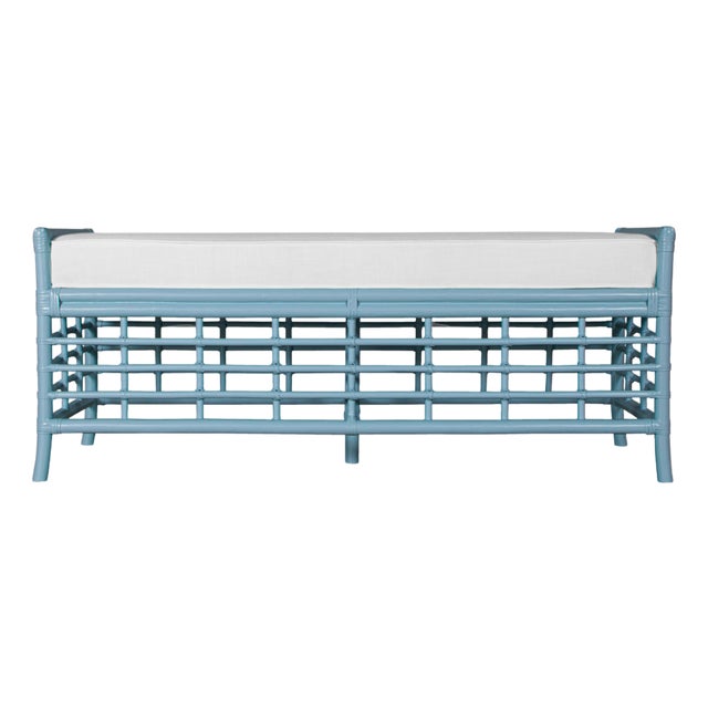 Luna Bench - Pool Blue For Sale