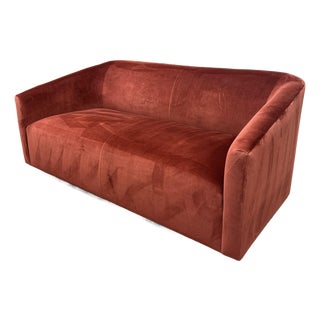 Room & Board Ada Velvet Sofa For Sale