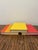 Vintage Citrus Monochromatic Hardcover Book Stack - Set of 3 - Tangerine Orange & Lemon Yellow - Mid-Century Nyc Counterculture Decor For Sale - Image 4 of 12