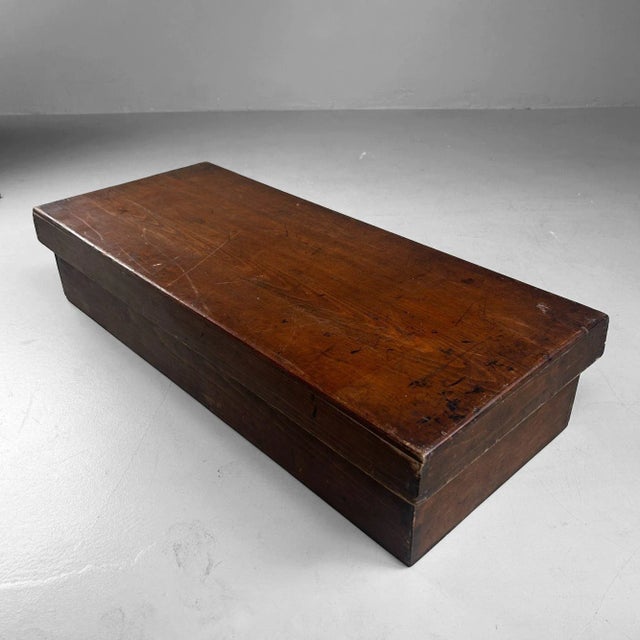 Japanese Wooden Storage Box, 1930s For Sale - Image 15 of 15