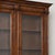 Early 20th Century French Oak Bookcase Cabinet With Glass Doors For Sale - Image 4 of 13