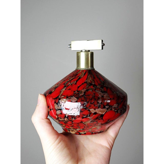 Murano Aventurine Glass Bathroom Set by Vincenzo Nason, Set of 3 For Sale - Image 10 of 17