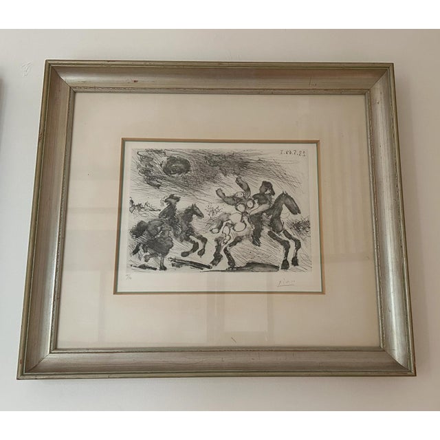 Picasso, The Pursuit of the Kidnapper, 1968, Etching For Sale - Image 10 of 14