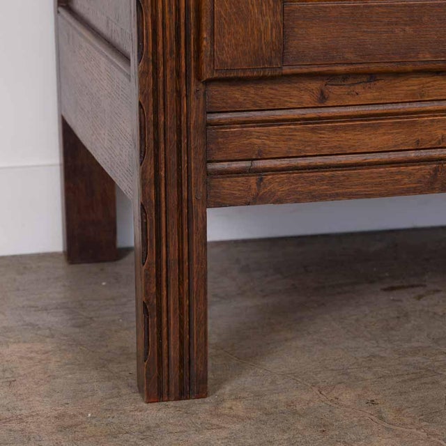 1940s French Carved Wood Cabinet by Charles Dudouyt, Attributed For Sale - Image 17 of 17
