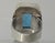 Large Swiss blue topaz cocktail ring set in sterling. GIA appraisal 11-28-2025 $1,500.