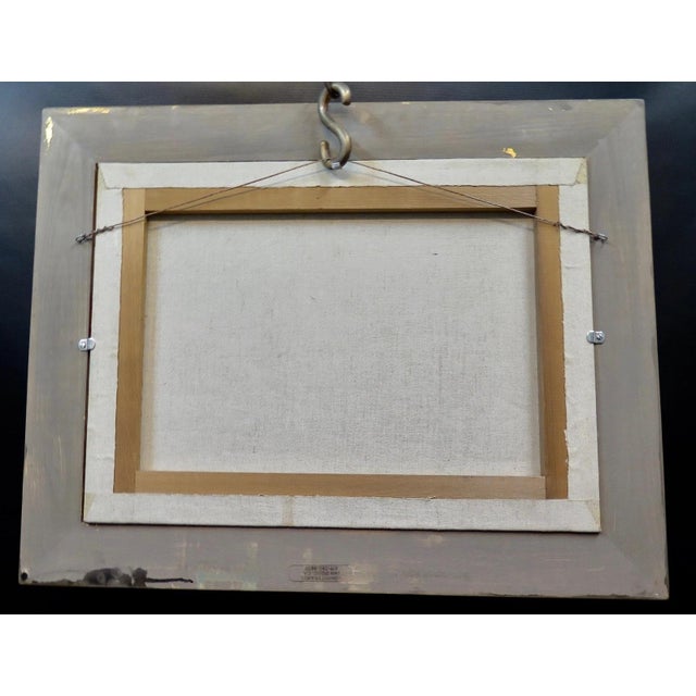 Mid 20th Century L. Dolice Oil Painting For Sale - Image 4 of 5