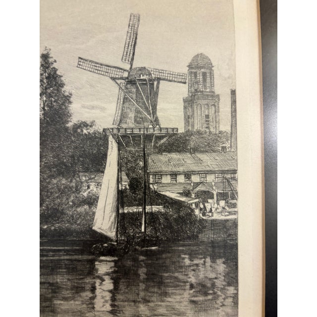 James Fagan Original Etching, Signed, Dutch Harbor For Sale - Image 10 of 15