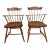 Nichols & Stone Windsor Comb Back Maple Chairs - a Pair For Sale