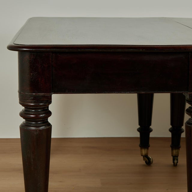 Wood Antique English Dining or Banquet Table For Sale - Image 7 of 18