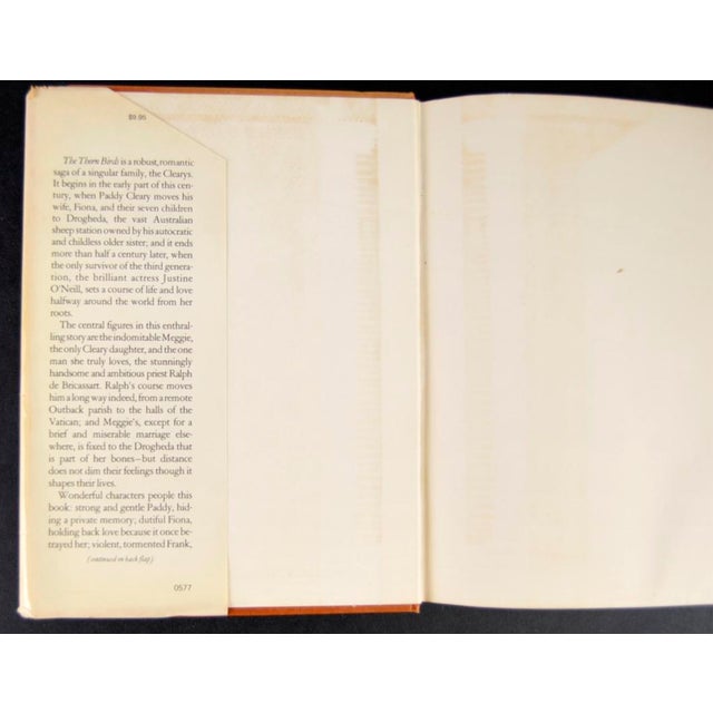 Vintage First Edition, 10th Printing of 'The Thorn Birds ' For Sale In Atlanta - Image 6 of 10