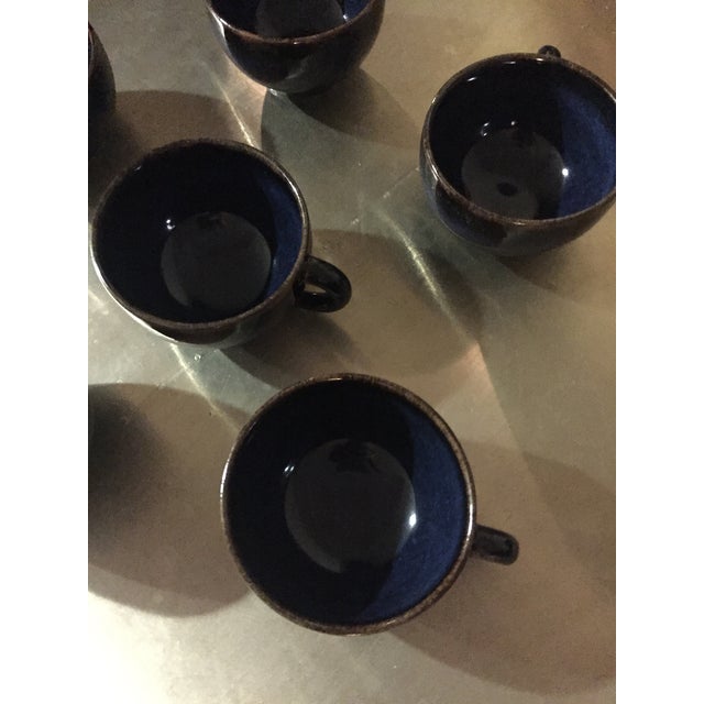 Jars France Tourron Indigo Cups Set of 6 Chairish