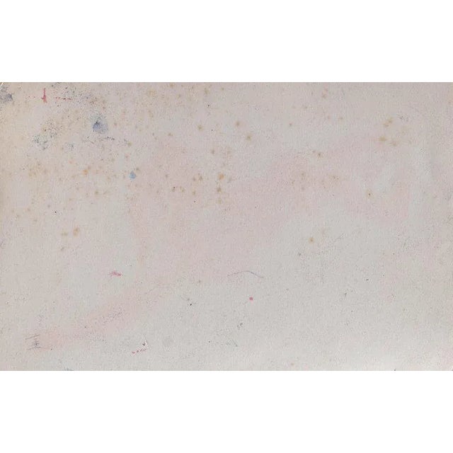 Purple 'Reclining Nude' by Wedo Georgetti, California Fauve Post-Impressionist, deYoung Museum For Sale - Image 8 of 9