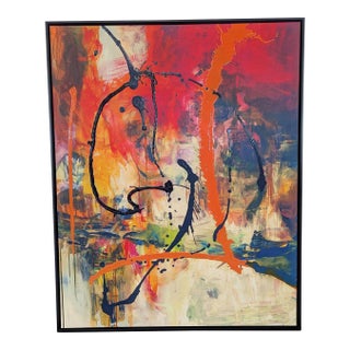 Fern Cassidy “Glory” Contemporary Textured Abstract Canvas For Sale