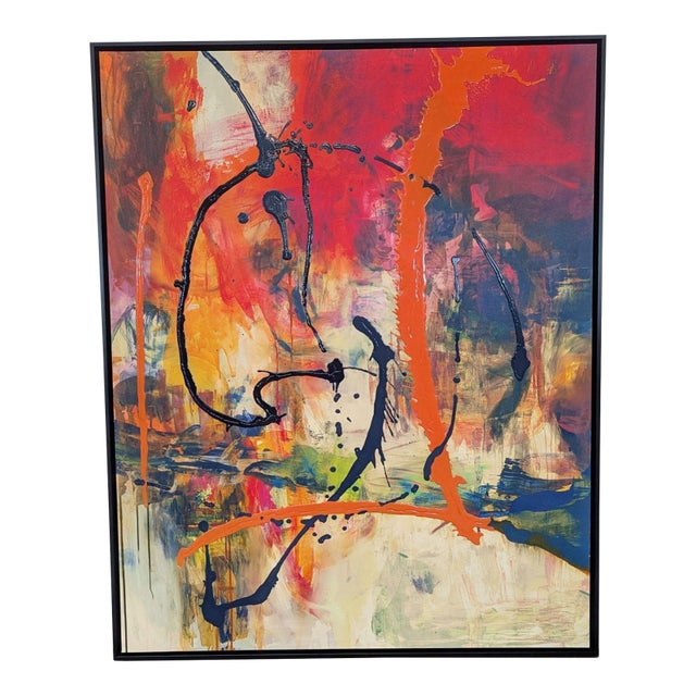 Fern Cassidy “Glory” Contemporary Textured Abstract Canvas For Sale