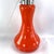 Metal Orange Birillo Lipstick Floor Lamp in Glass and Chrome from A. V. Mazzega, 1960s For Sale - Image 7 of 9