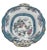Aqua Mid 19th Century Minton Porcelain Oval Raised Footed Serving Centerpiece Bowl For Sale - Image 8 of 13
