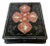 Unusual Japanese Lacquer Inkstone Box with MOP Inlays For Sale