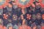Antique Persian Bidjar Rug With All-Over Floral Motifs in Red and Blue 5'0 X 7'9 For Sale - Image 9 of 12