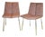 Four-Sided Chairs by Pierre Guariche for Les Huchers Minvielle, 1960, Set of 2 For Sale
