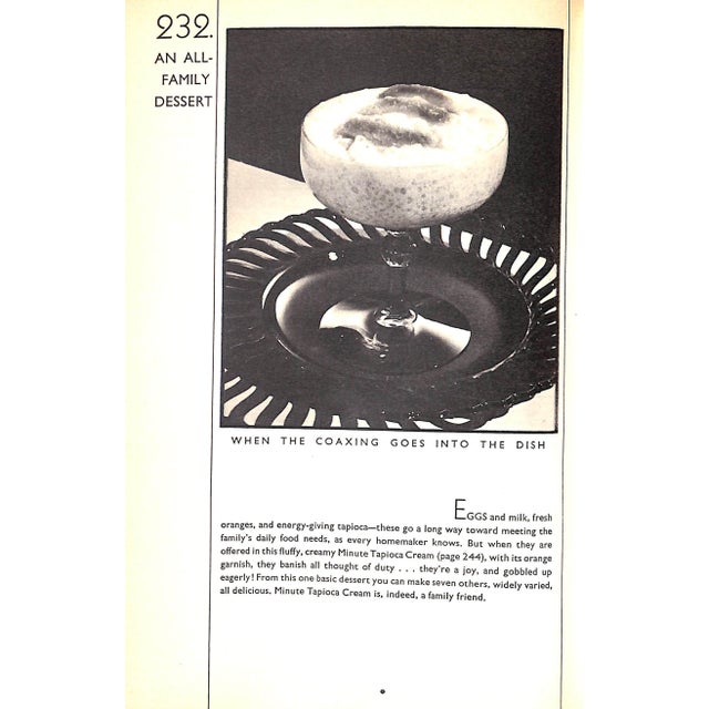 Blue "General Foods Cook Book" 1932 For Sale - Image 8 of 10