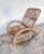 Vintage Boho Rocking Chair in Bamboo by Franco Albini for Veranda or Terrace, Italy, 1950s For Sale - Image 12 of 18