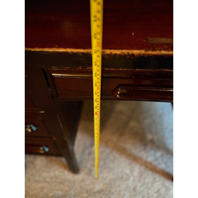 Antique Early 1900's Roll Top Desk For Sale - Image 4 of 12