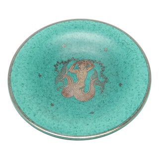 Model 1035 I Argenta Plate by Wilhelm Kåge for Gustavsberg, Sweden, 1940s For Sale