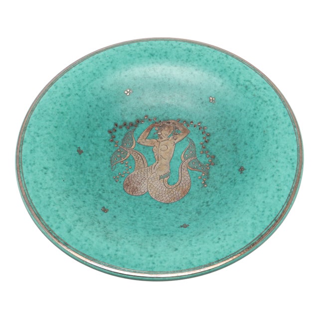 Model 1035 I Argenta Plate by Wilhelm Kåge for Gustavsberg, Sweden, 1940s For Sale