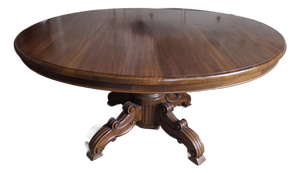 Antique French Napoleon III Pedestal Table