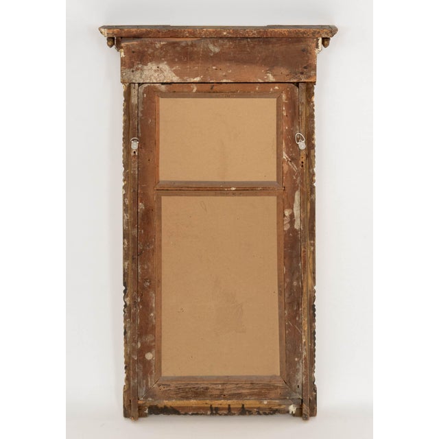Wood American Giltwood Framed Mirror For Sale - Image 7 of 7
