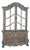 Hooker Gustavian Bubble Glass China Cabinet For Sale