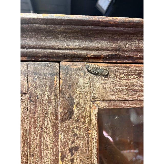 1930s Vintage Colonial Cabinet For Sale - Image 5 of 7