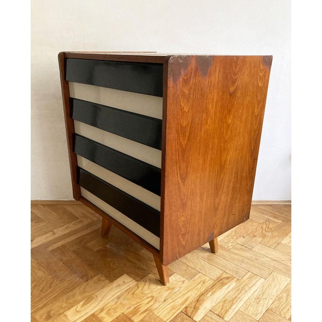 Mid-Century Czech Bespoke U-453 Cabinet by Jiří Jiroutek for Interier Praha, 1960s For Sale - Image 10 of 12