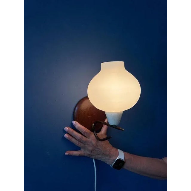 Vintage Glass Bubble Wall Sconce For Sale - Image 3 of 11